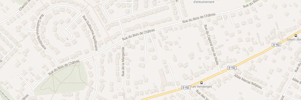 Plan du 115B Rue du Bois de Châtres à Brétigny-sur-Orge