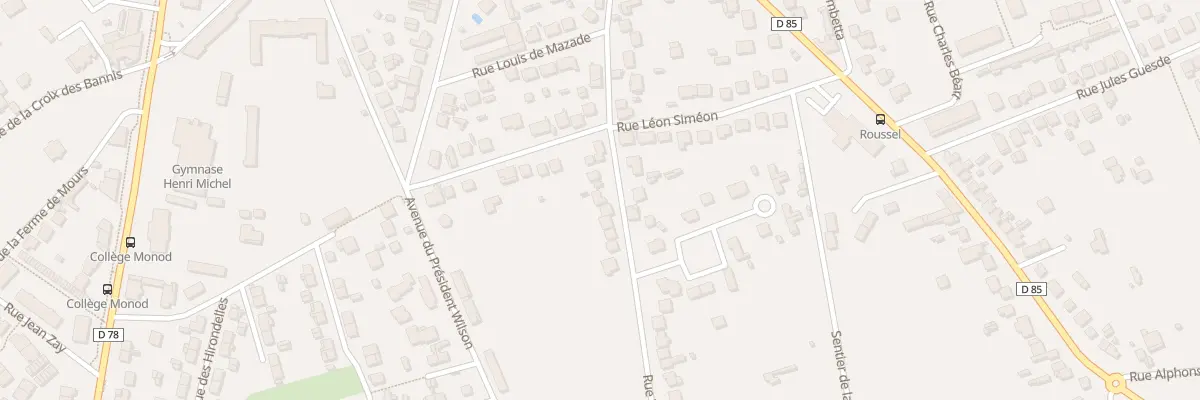 Plan du 20 Rue Voltaire à Beaumont-sur-Oise