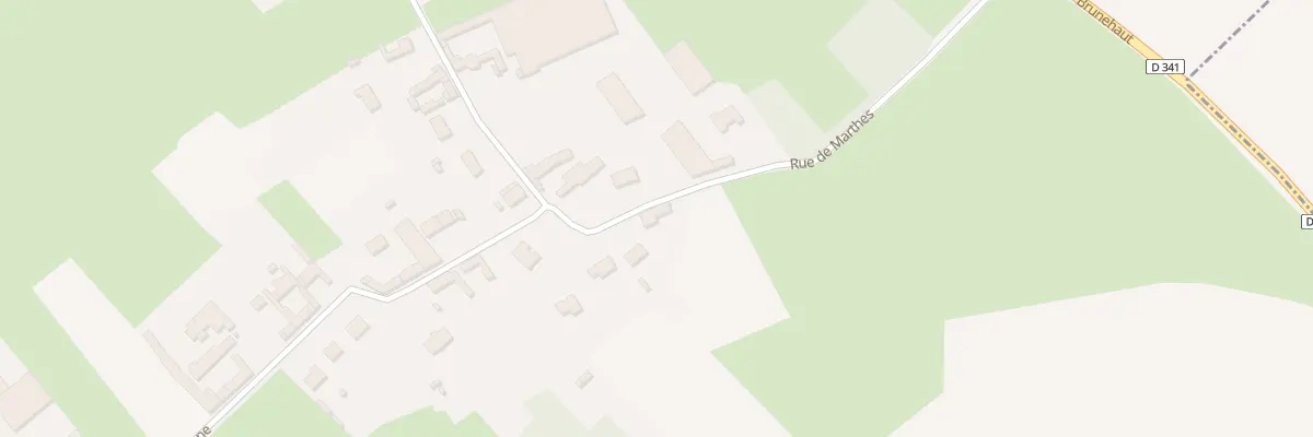 Plan du 5 Rue de Marthes à Enquin-lez-Guinegatte
