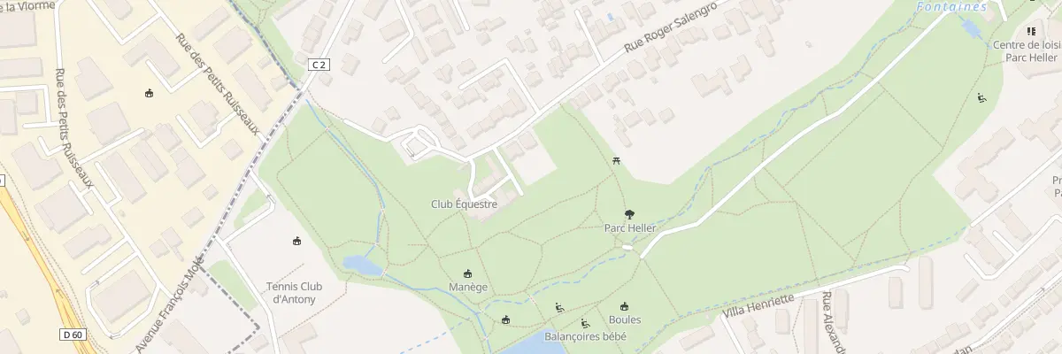 Plan du 75 Rue Roger Salengro à Antony