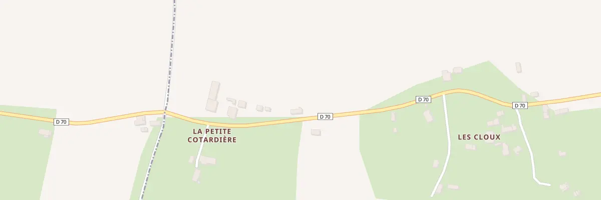 Plan du 179 La Petite Cotardiere à Morlac