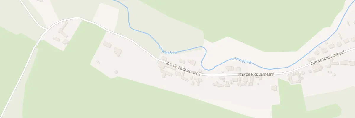 Plan du 942 Rue de Ricquemesnil à Hem-Hardinval