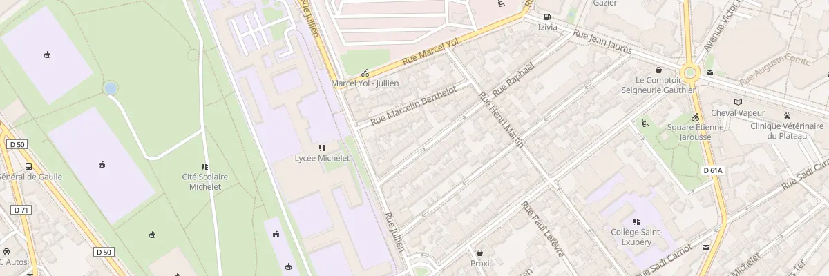 Plan du 15 Rue Raphaël à Vanves