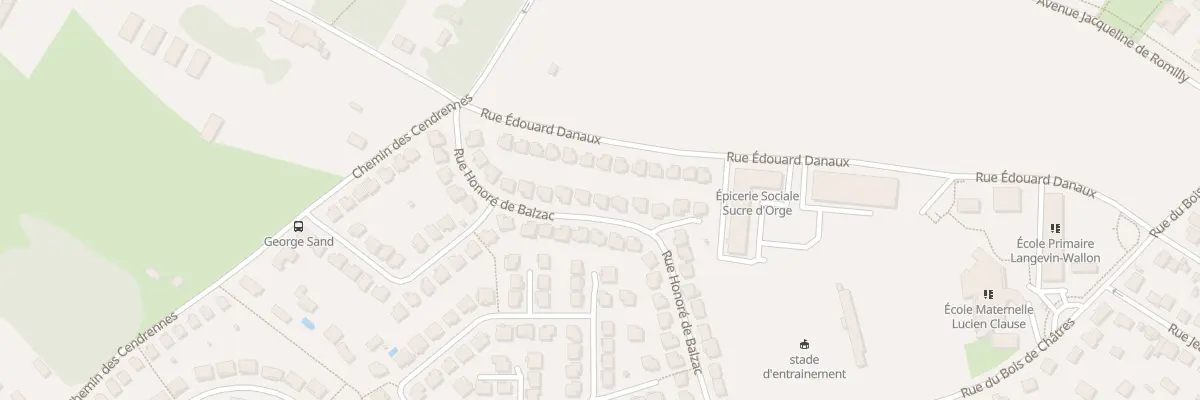 Plan du 20 Rue Honoré de Balzac à Brétigny-sur-Orge