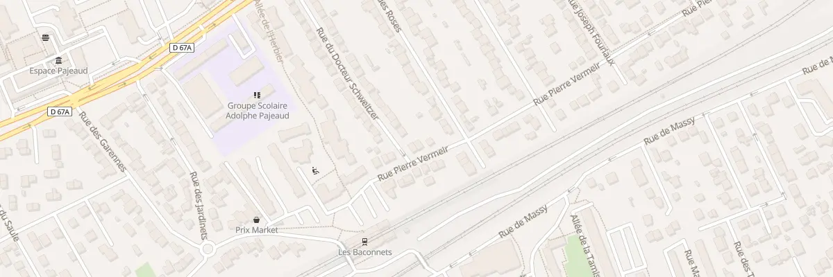 Plan du 112 Rue Pierre Vermeir à Antony