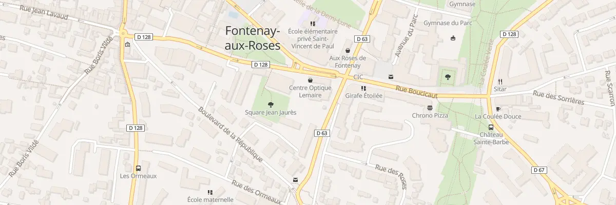 Plan du 53 Rue Boucicaut à Fontenay-aux-Roses