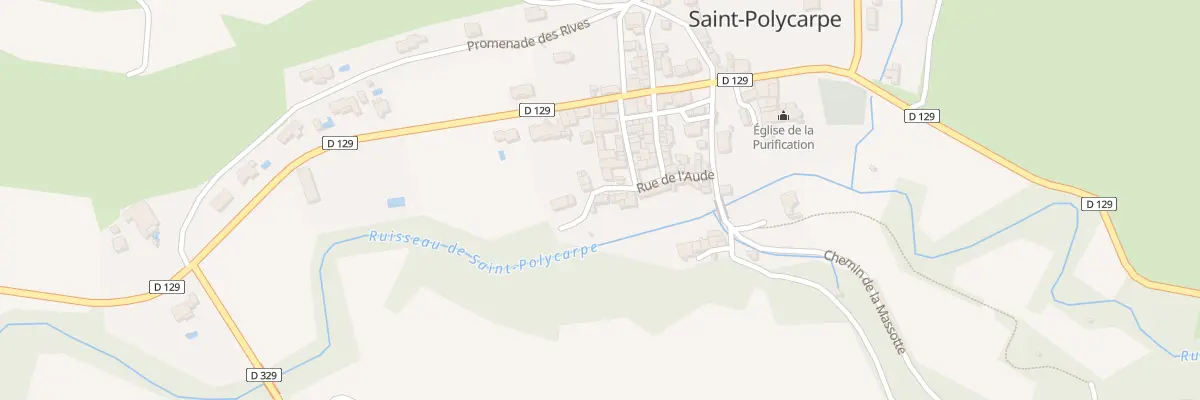Plan du 88 Le Village à Saint-Polycarpe
