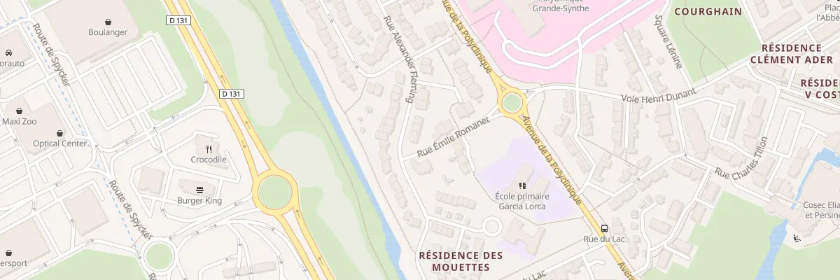 Plan du 45B Rue Alexander Fleming à Grande-Synthe