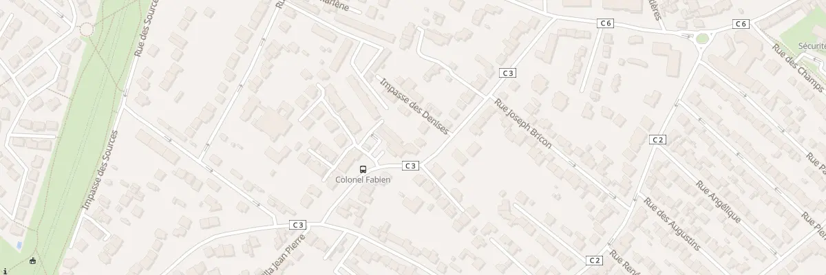 Plan du 44 Rue du Colonel Fabien à Antony