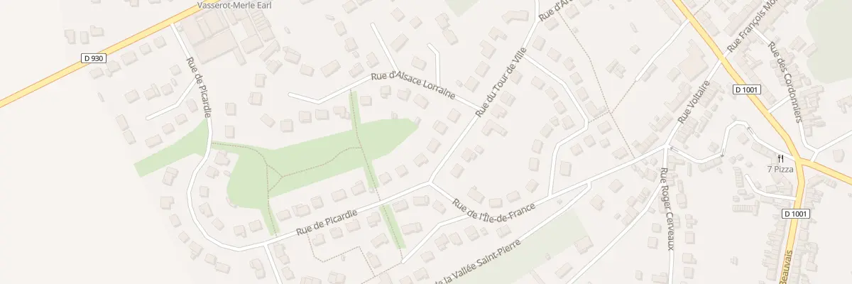 Plan du 24 Rue du Tour de Ville à Breteuil