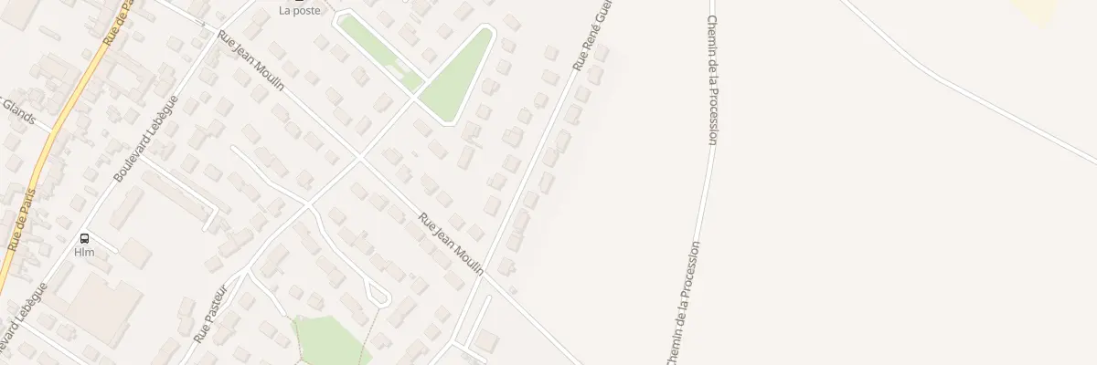 Plan du 25 Rue René Guérin à Neuilly-en-Thelle