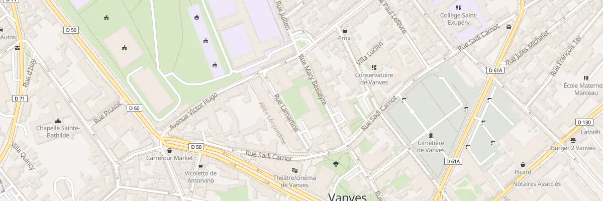 Plan du 39 Rue Mary Besseyre à Vanves