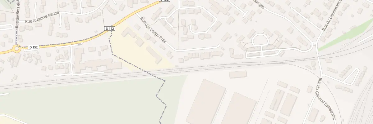 Plan du 12B Rue des Longs Prés à Brétigny-sur-Orge