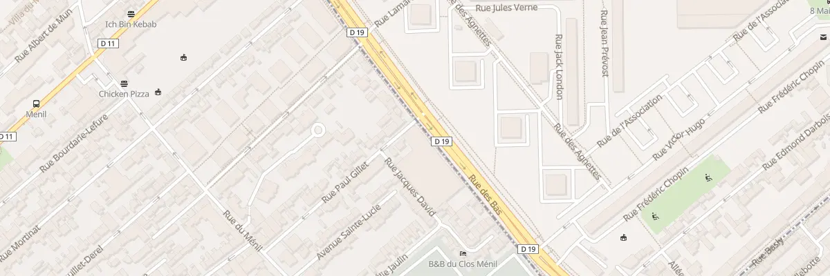 Plan du 79 Rue des Bas à Asnières-sur-Seine