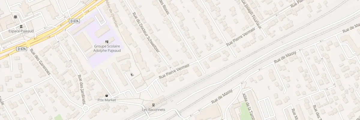 Plan du 110 Rue Pierre Vermeir à Antony