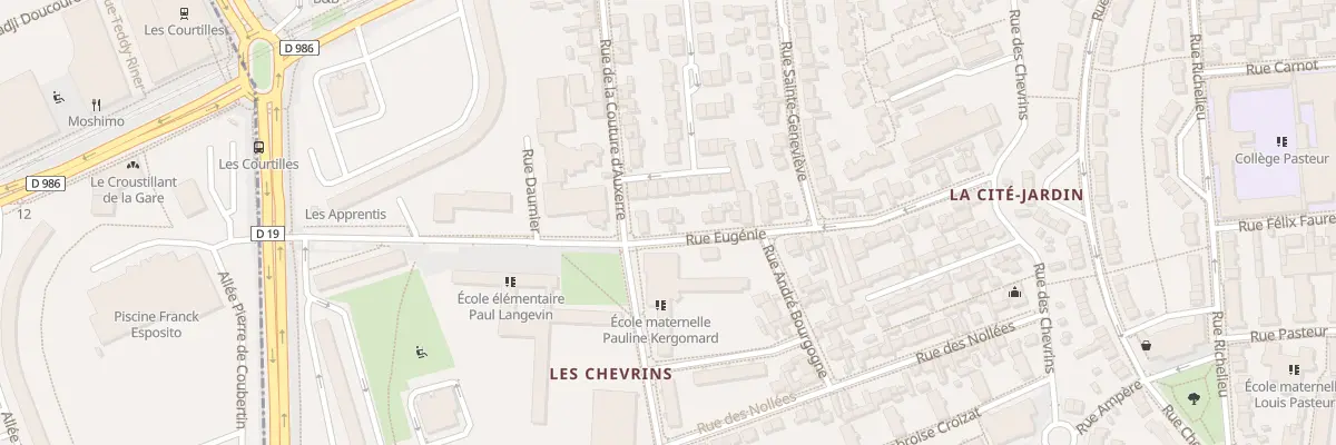 Plan du 44 Rue Eugénie à Gennevilliers