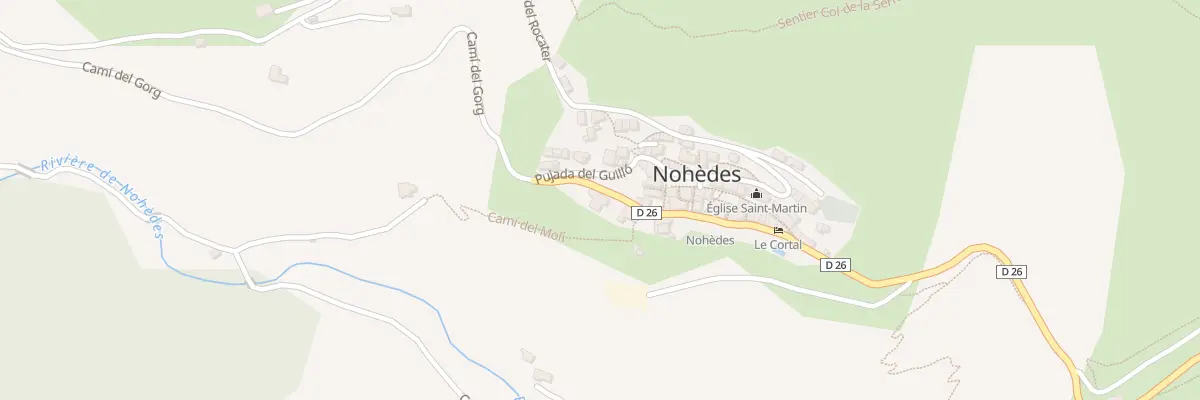 Plan du 3 Cae dels Pastors à Nohèdes