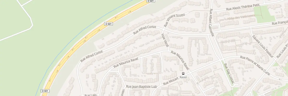 Plan du 64 Rue Ravel à Grande-Synthe