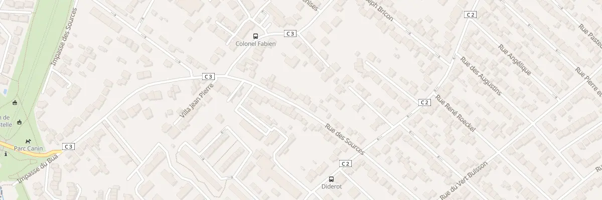 Plan du 84 Rue des Sources à Antony