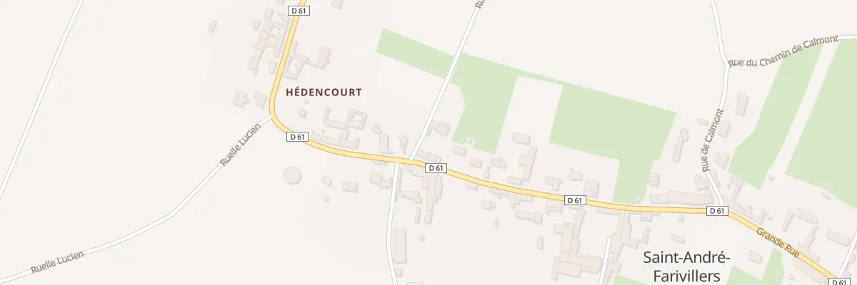 Plan du 2 Rue de la Place à Saint-André-Farivillers