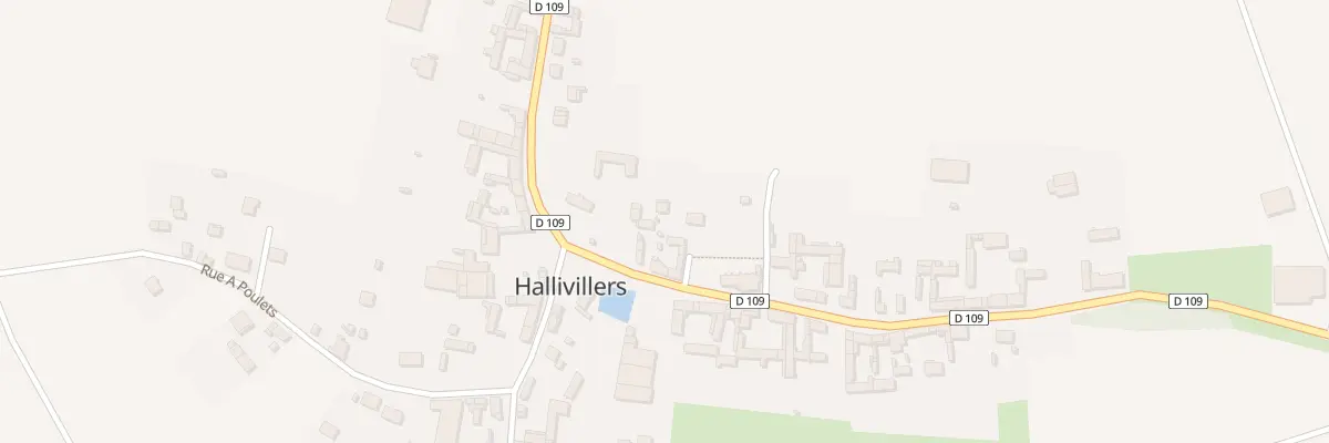 Plan du 3 Rue de l’Eglise à Hallivillers
