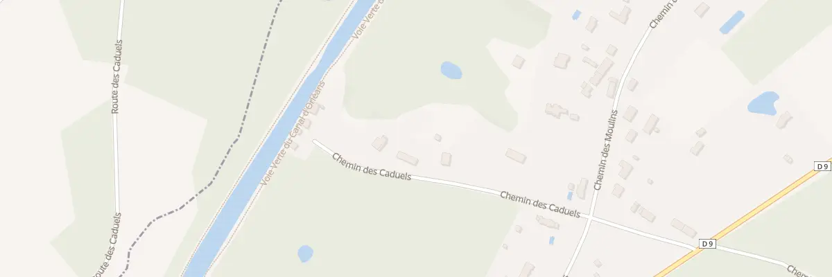 Plan du 22Q Che des Caduels à Combreux