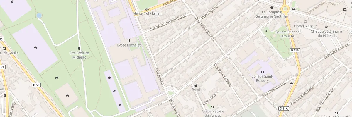 Plan du 13 Rue Murillo à Vanves