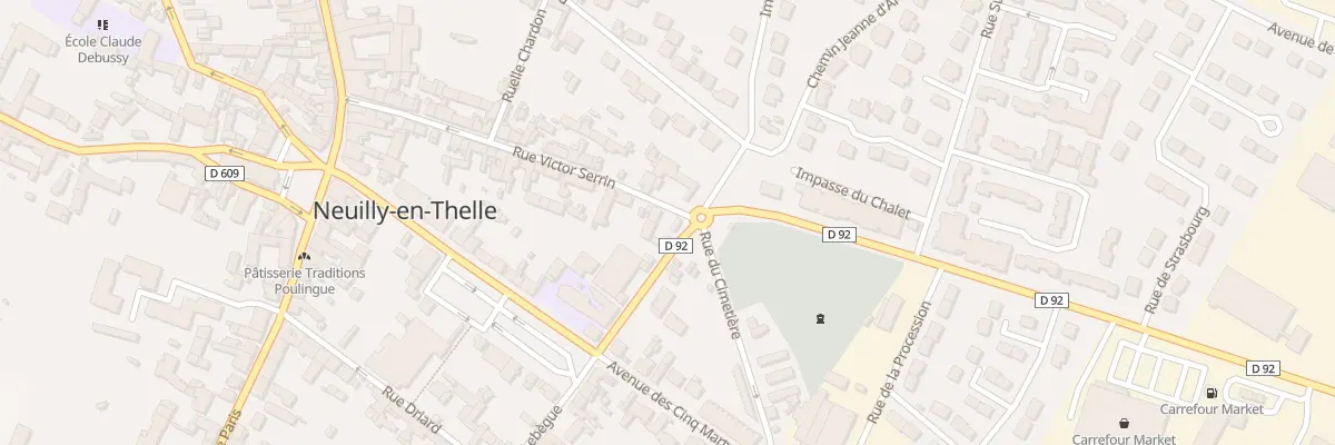 Plan du 34 Rue Victor Serrin à Neuilly-en-Thelle