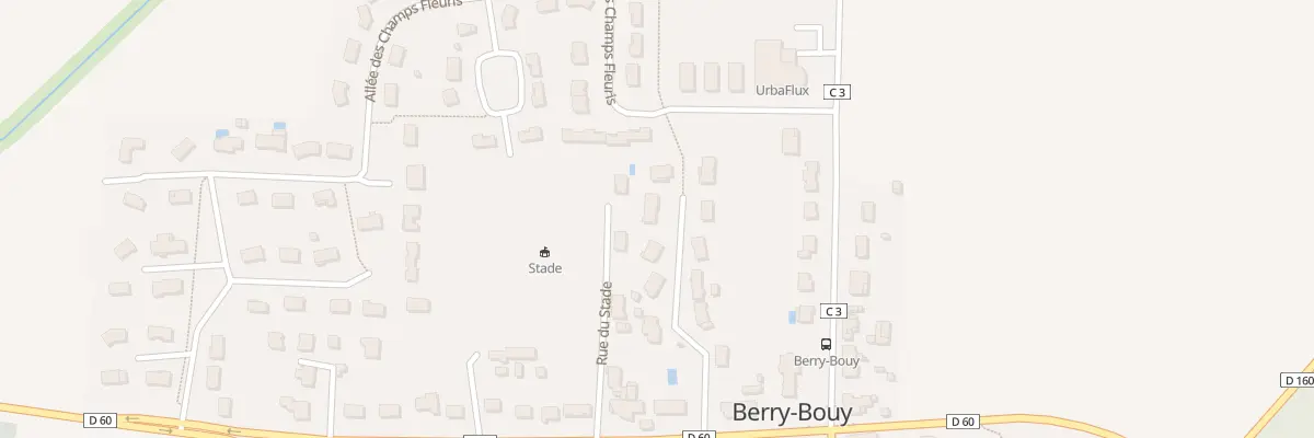 Plan du 4 Res Beausejour à Berry-Bouy