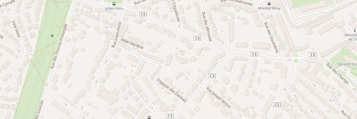 Plan du 22 Rue du Colonel Fabien à Antony