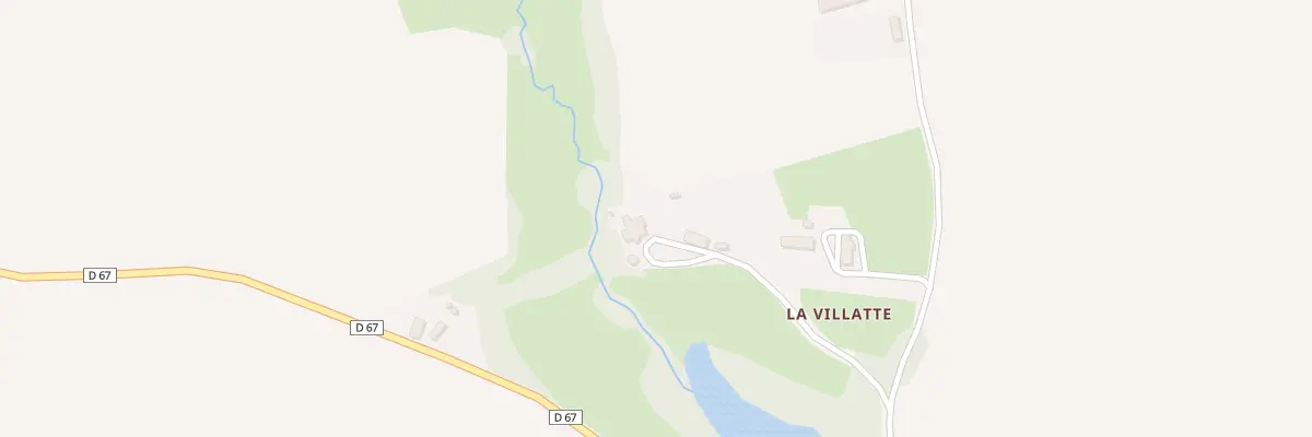 Plan du 5003 De la Villatte à Leyrat