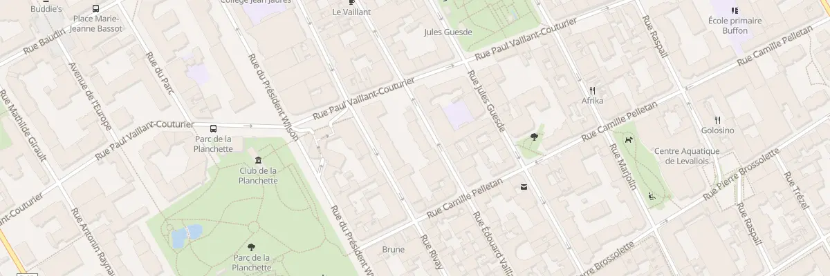 Plan du 71 Rue Edouard Vaillant à Levallois-Perret