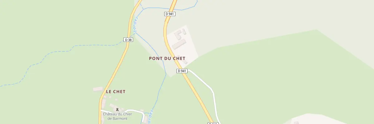 Plan du 2 Pont du chez à Saint-Avit-de-Tardes