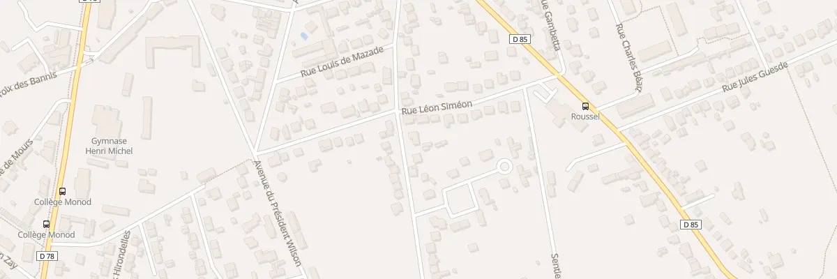 Plan du 31 Rue Voltaire à Beaumont-sur-Oise