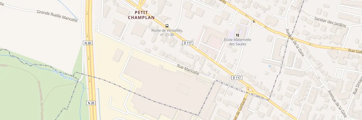 Plan du 17B Rle Grande Ruelle Mancelle à Champlan