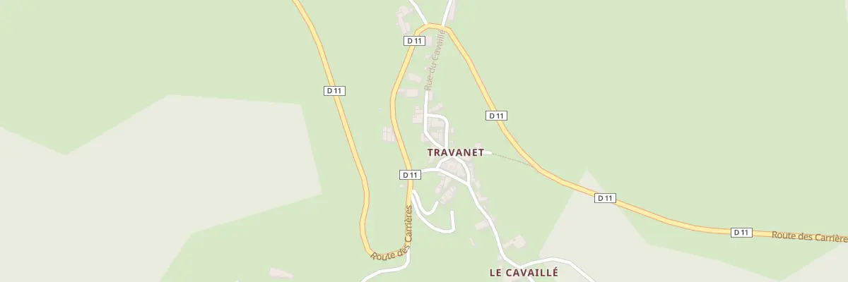 Plan du 1944 Rte des Carrières à Terre-de-Bancalié