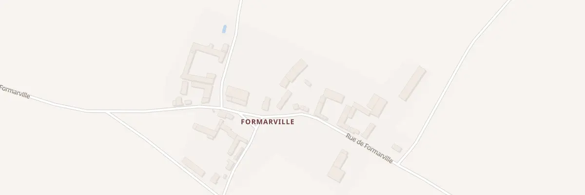 Plan du 8 Formarville à Césarville-Dossainville