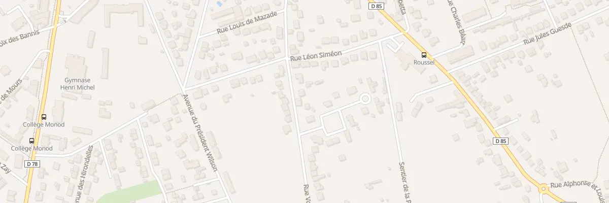 Plan du 35 Rue Voltaire à Beaumont-sur-Oise
