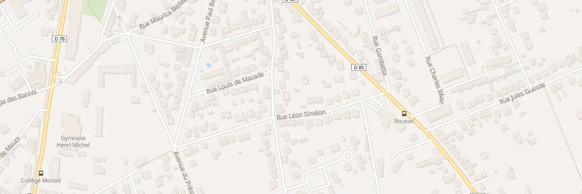 Plan du 19B Rue Voltaire à Beaumont-sur-Oise