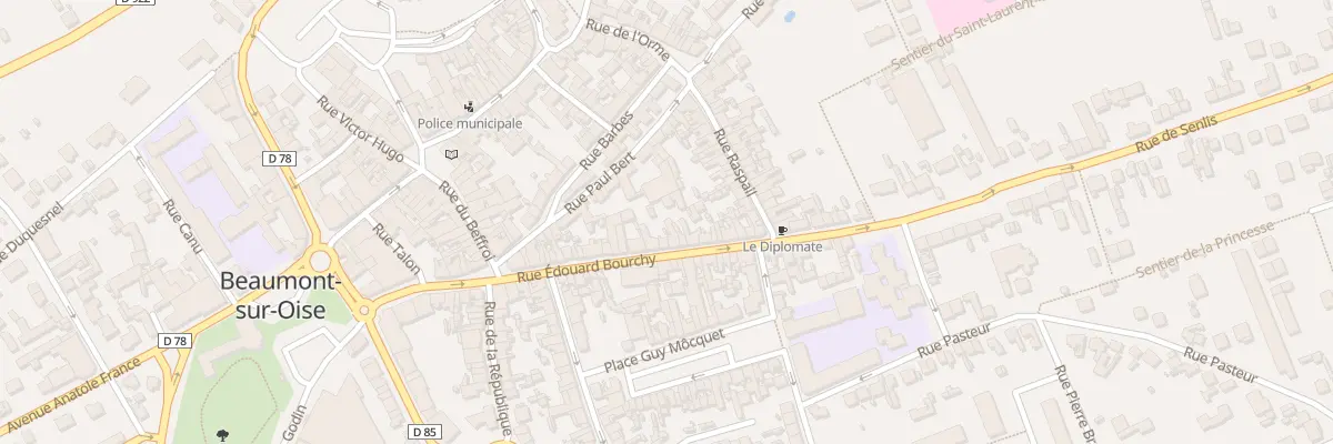 Plan du 35 Rue Edouard Bourchy à Beaumont-sur-Oise