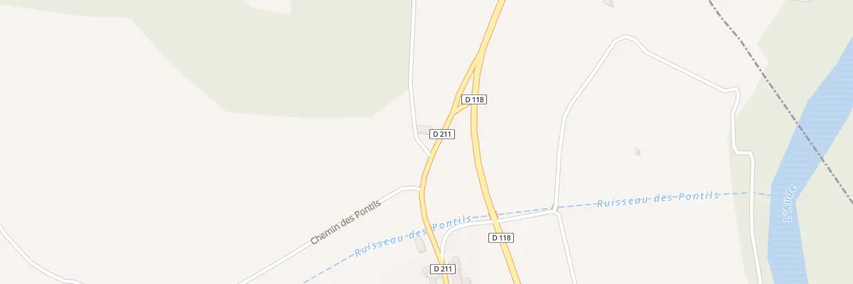 Plan du 1 Ancienne Route 118 à Preixan