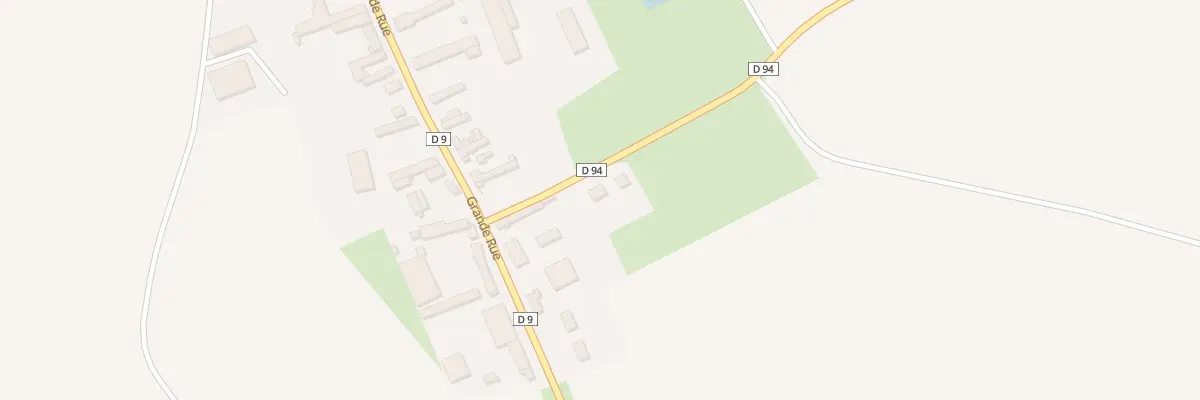 Plan du 2 Rue de Bulles à Rémérangles