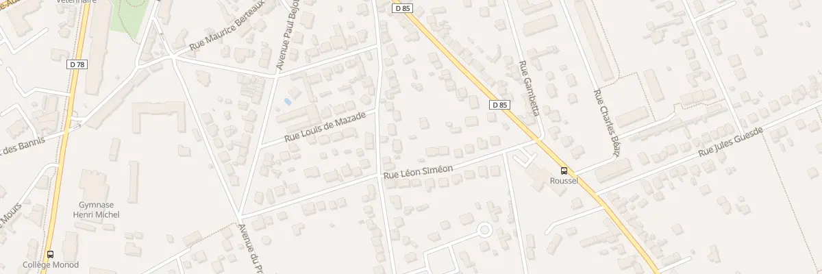 Plan du 19 Rue Voltaire à Beaumont-sur-Oise