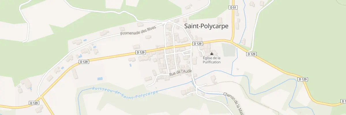 Plan du 19 Le Village à Saint-Polycarpe