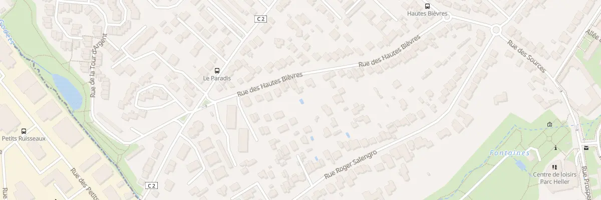 Plan du 55 Rue des Hautes Bievres à Antony