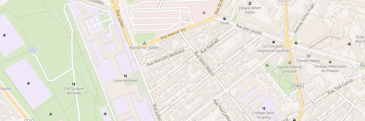 Plan du 31 Rue Raphaël à Vanves