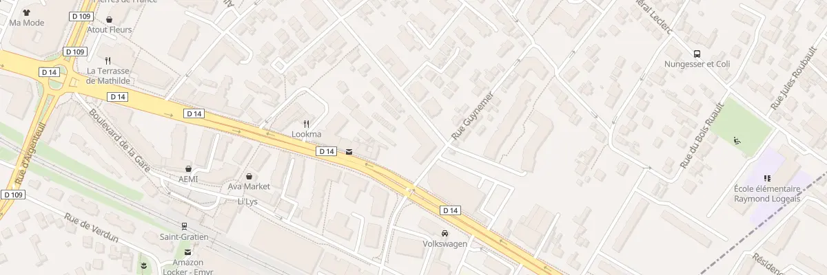 Plan du 47 Bd Marechal Foch Rn 14 à Saint-Gratien