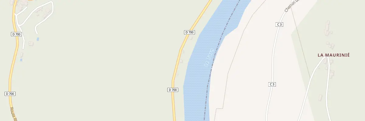 Plan du 3344 Rte Rive du Tarn à Crespinet