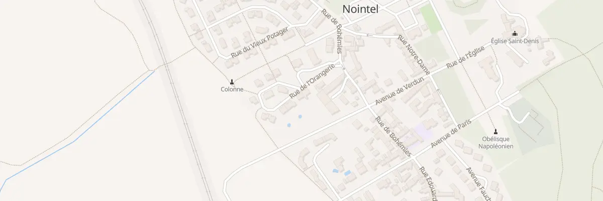 Plan du 20 Rue de l’Orangerie à Nointel