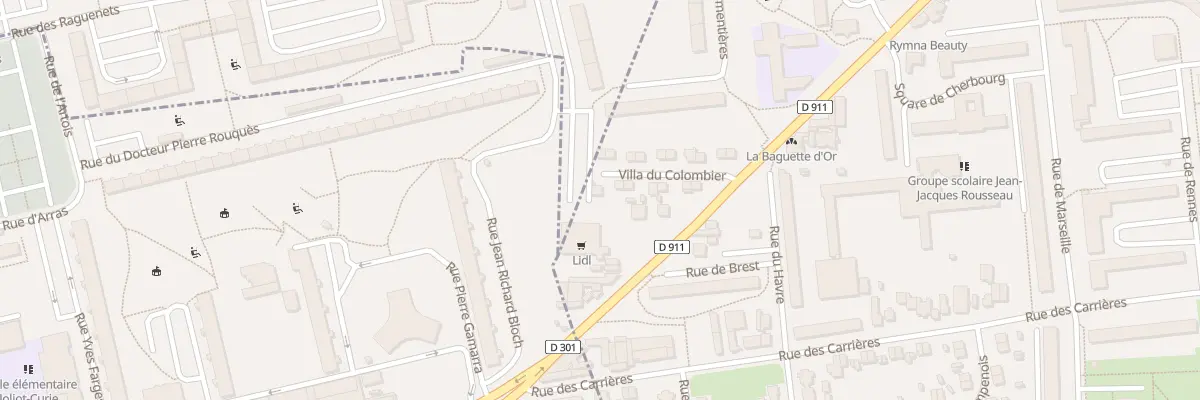 Plan du 13 Vla du Colombier à Épinay-sur-Seine